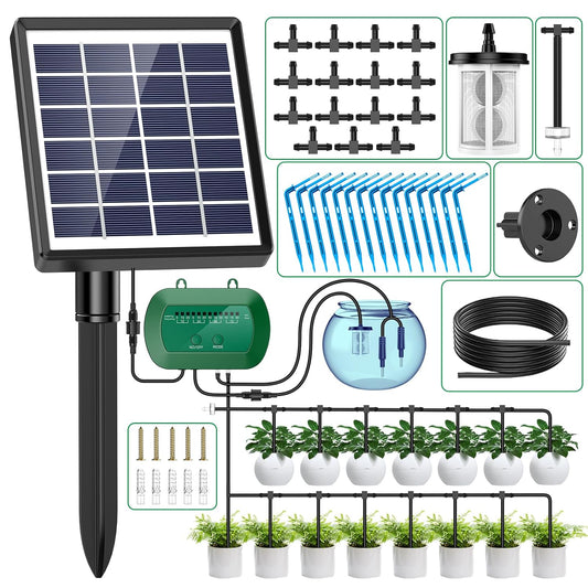 Solar Powered Automatic Watering System Full Set