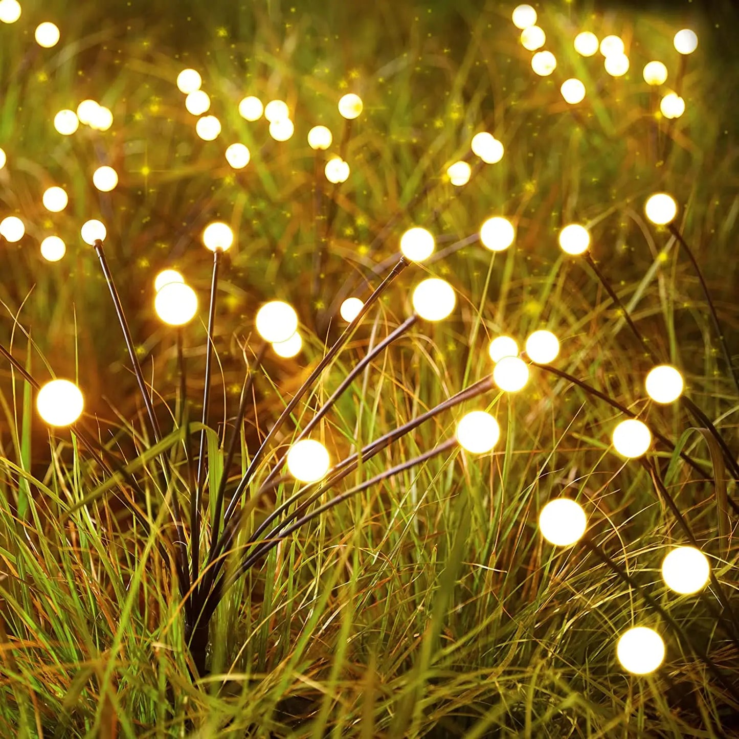 Solar Firefly Garden Lights - Vibrant Outdoor Decor