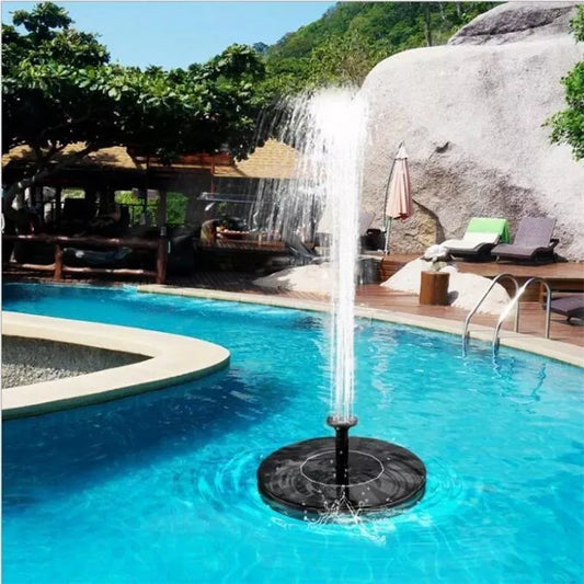 Solar Floating Fountain - Garden Pool & Pond Decor